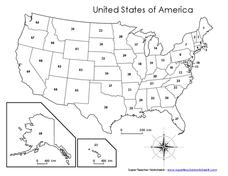 united states worksheet