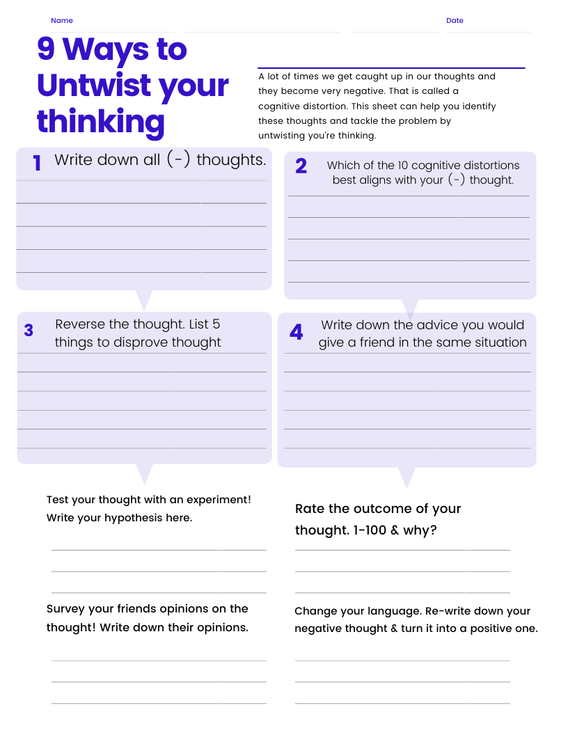 9 Ways to Untwist your Thinking - allure of madison