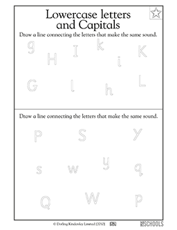 Lowercase and uppercase #2 | Kindergarten, Preschool Reading ...