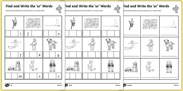 ur worksheet