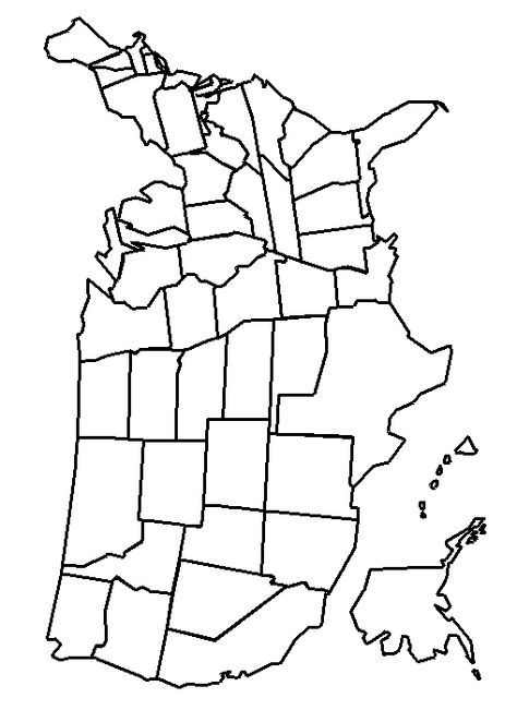 united-states-map | United states map, Us map printable, United ...