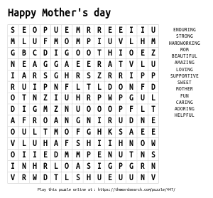 Constitution Day Word Search