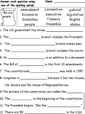 50+ the constitution worksheets on Quizizz | Free &  Printable