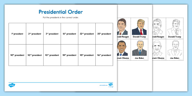 us presidents worksheet pdf
