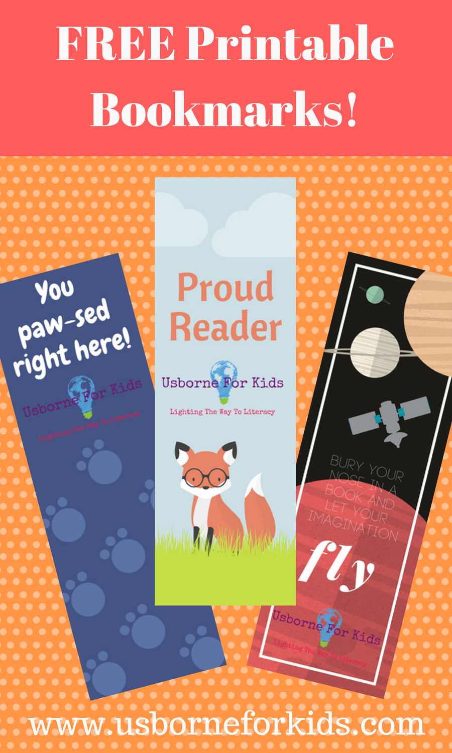 usborne printable bookmarks