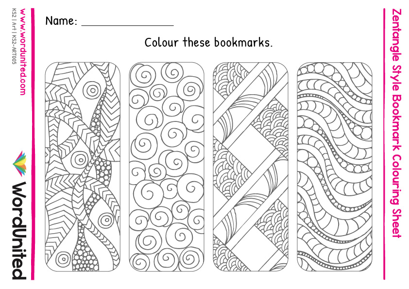 usborne printable bookmarks