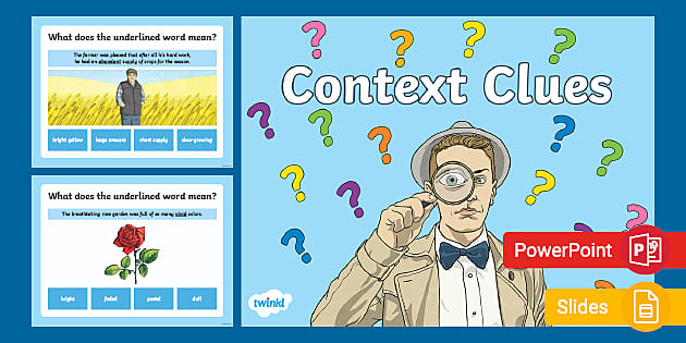 Context Clues Game and Context Clues PowerPoint | Twinkl USA