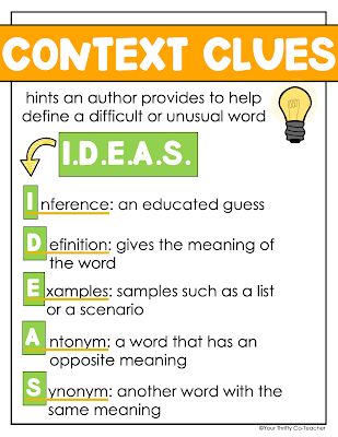 using context clues 5th grade