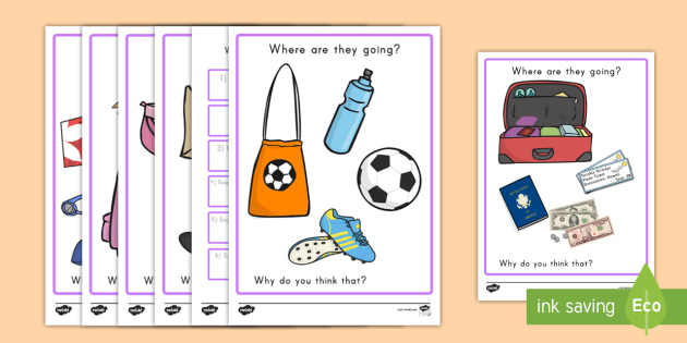 Where Are They Going? Drawing Conclusions Activity - Twinkl
