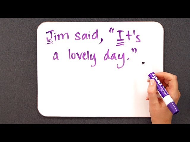 How to Use Quotation Marks | Grammar Lessons - YouTube