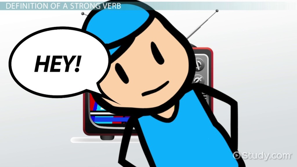 Strong Verbs | Definition, List &  Examples Video
