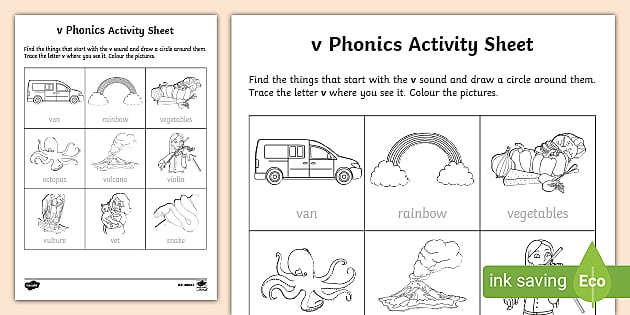 Trace Lowercase Letter v Worksheet for FREE!