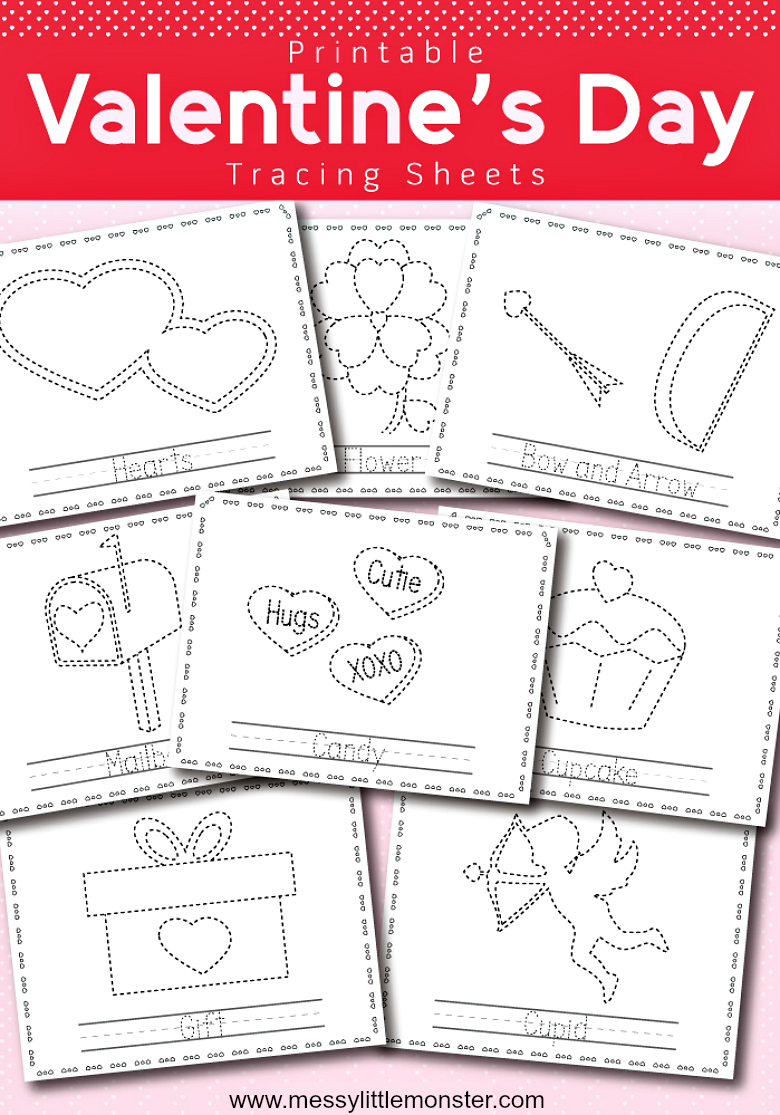 valentine day printable worksheet