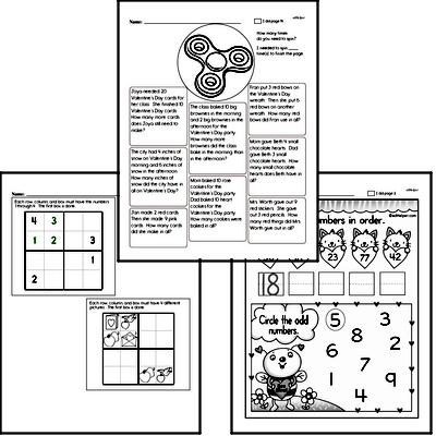 Valentines Day Worksheets: Free PDF Printables | edHelper.com