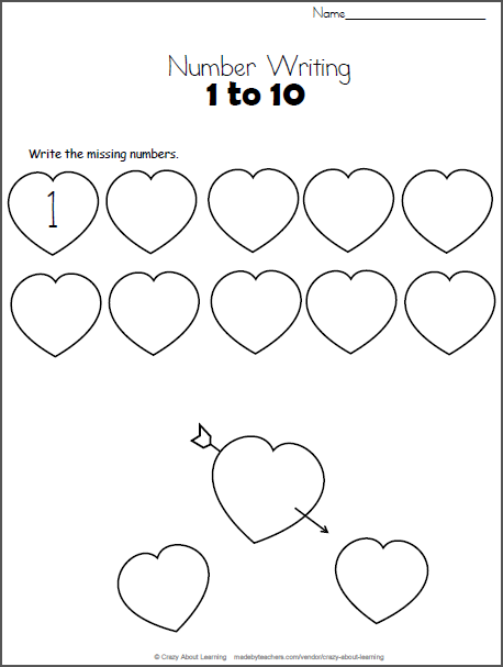 Free Valentines Day Math Worksheet | Made By Teachers