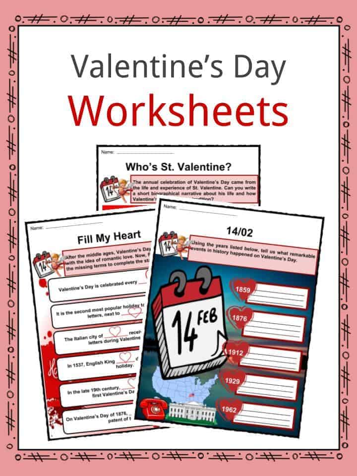 valentine s day noun worksheet