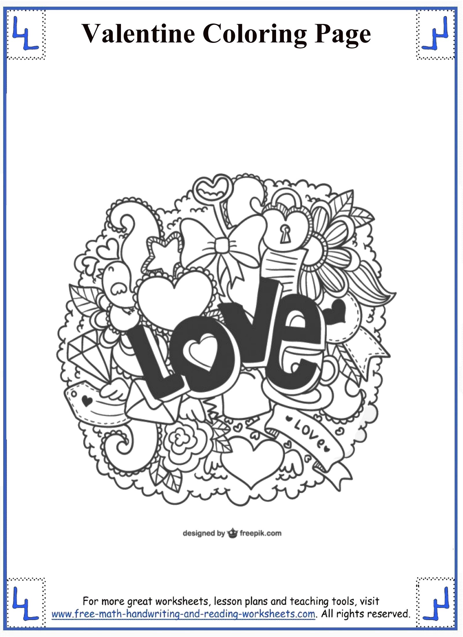 valentine s day worksheet for 2nd grade