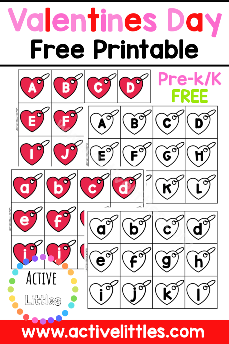 valentine s day worksheet for kindergarten