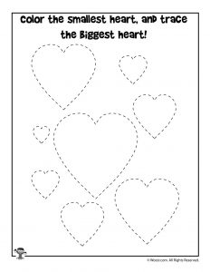 valentine s worksheet for preschoolers