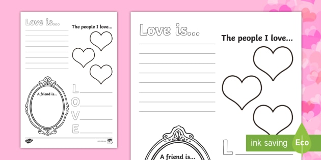 Valentines Day Worksheet - Teaching Resources - Twinkl