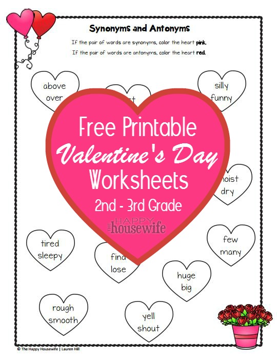 valentine worksheet