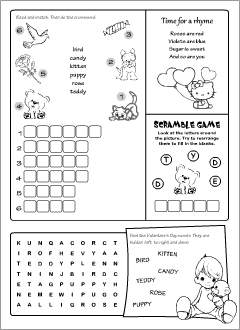 Valentines Day printables | English for kids