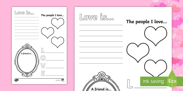 valentines day worksheet for kindergarten