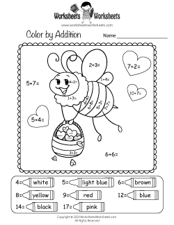 valentines worksheet free