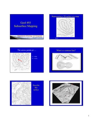 valley pattern worksheet for