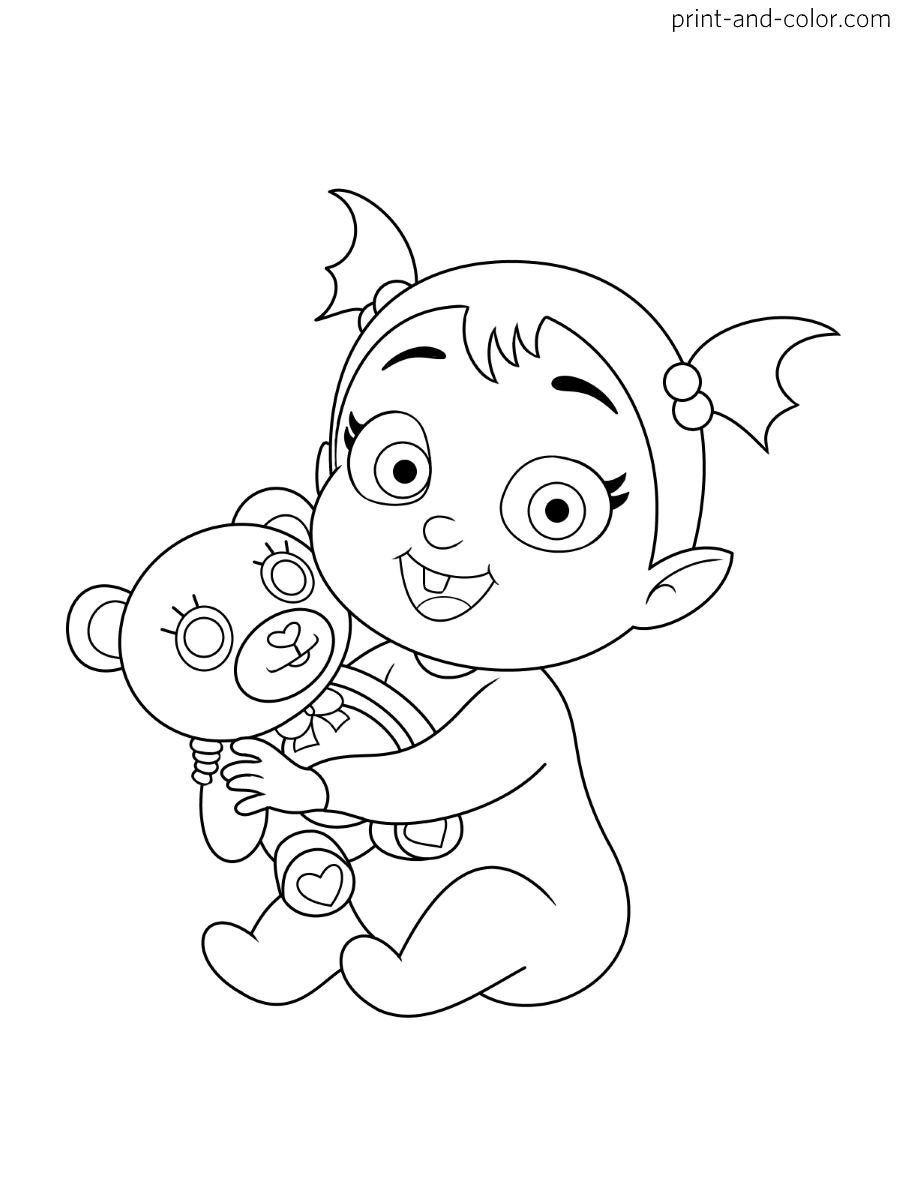 Vampirina coloring pages | Print and Color.com