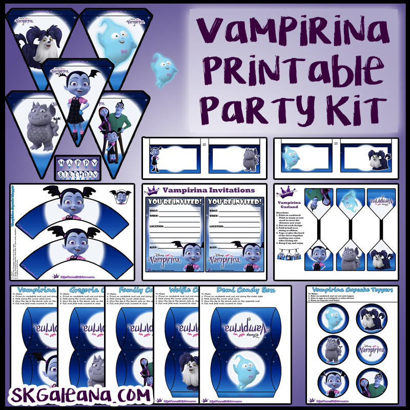 vampirina printables