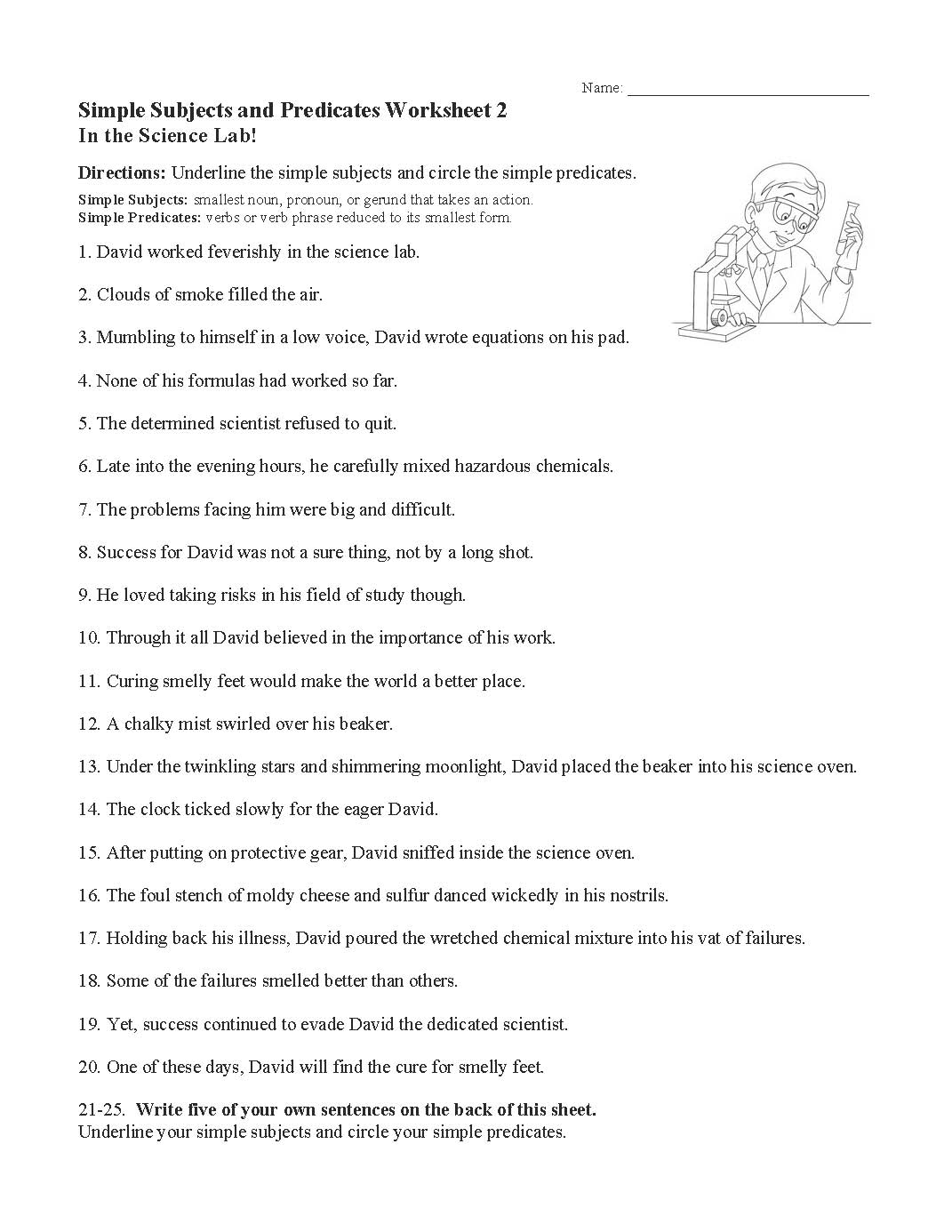 Sentence Structure Worksheets | Language Arts Activities
