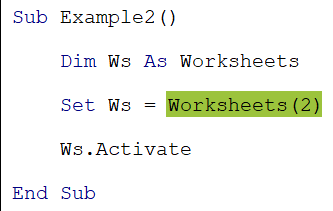 VBA Activate Sheet - Examples, How to Activate Excel Worksheet?