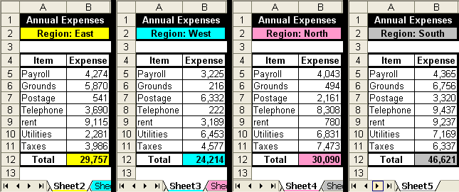 Toms Tutorials For Excel: One formula returns value of the same ...