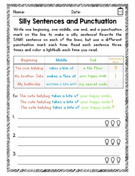 vce worksheet