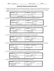 Kami Export - Juan Franco - speed-and-velocity-worksheet.pdf ...