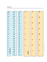 Printable Rulers &  Protractors Gallery - TeacherVision