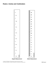 Printable Rulers &  Protractors Gallery - TeacherVision