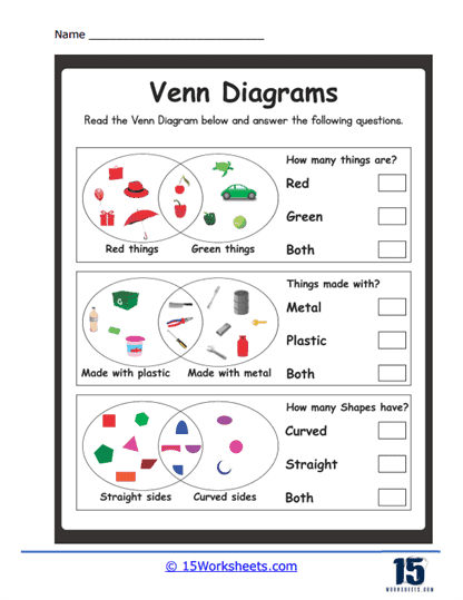 Venn Diagrams Worksheets - 15 Worksheets Library