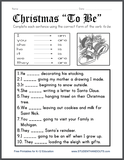 Verbs - Worksheet Digital