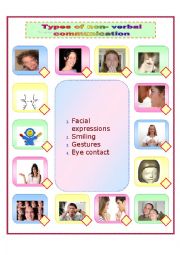 Non verbal communication - ESL worksheet by monis08