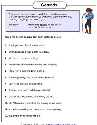 Prepositions, Gerunds, and Infinitives