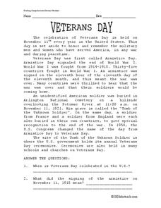 veterans day worksheet for
