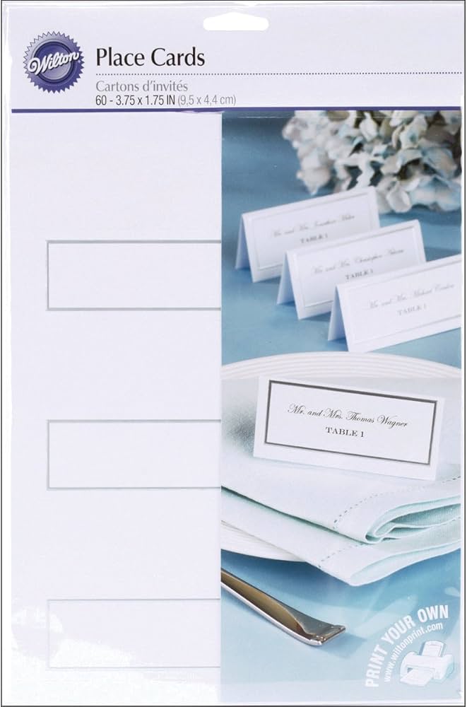 victoria lynn printable place cards