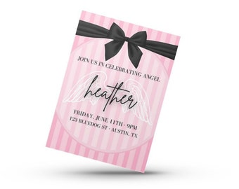 Victorias Secret Invitation Birthday Bachelorette Enagement ...