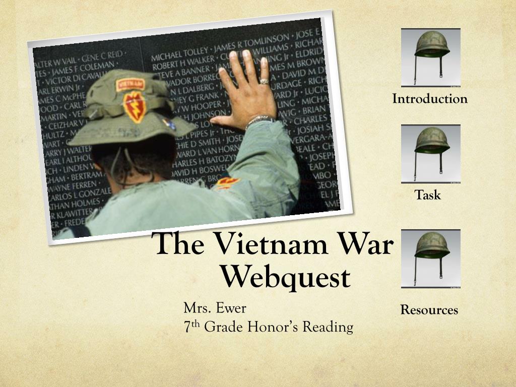 Vietnam War Video Webquest by History Wizard | TPT