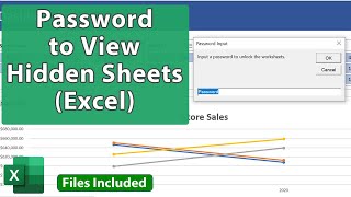 Password Protect &  Hide Worksheets in Excel