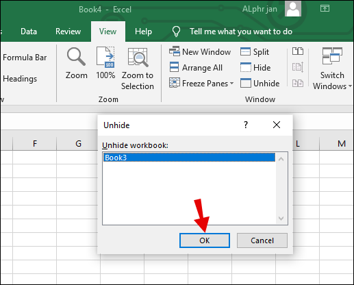 How to Unhide a Tab in Excel