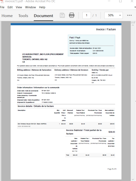 How to view Amazon Business invoices and receipt information ...