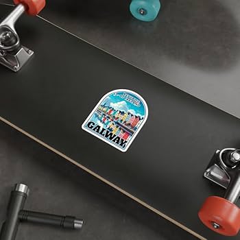Amazon.com: Galway Republic of Ireland Sticker Weatherproof Decal ...
